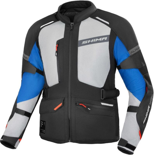Shima Мотокуртка туристическая Alpha Men Blue в Краснодаре