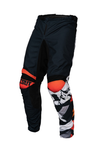 Scout Штаны кроссовые Abstraction Black/Orange в Краснодаре