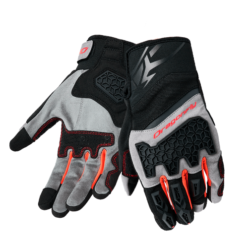 Dragonfly Перчатки DF Terrax Black - Grey в Краснодаре