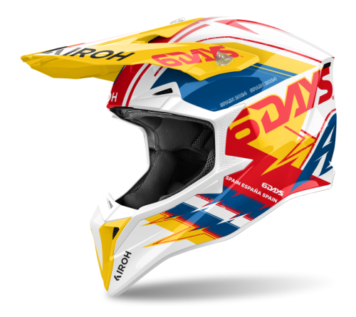 Airoh Мотошлем Wraaap Sixdays Spain 2024 Glossy в Краснодаре