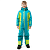 Dragonfly Зимний утепленный комбинезон Gravity Teenager Dark Green - Lime 2025 в Краснодаре