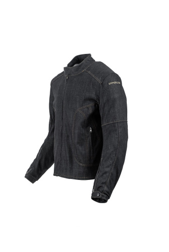Hyperlook Мотокуртка джинсовая Lion denim Синий в Краснодаре