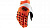 100% Мотоперчатки Airmatic Fluo/Orange в Краснодаре