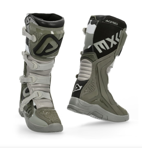 Acerbis Мотоботы кроссовые X-Team Brown/Grey в Краснодаре