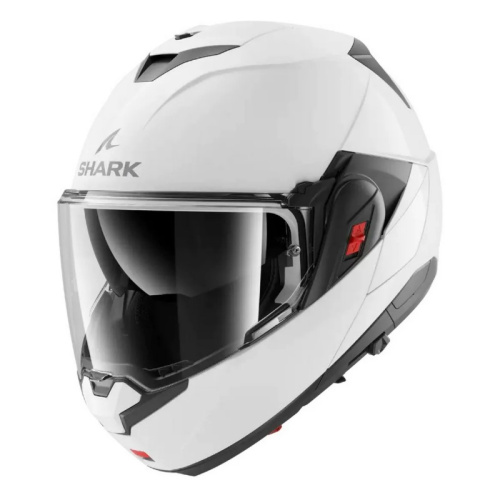 Shark Мотошлем Oxo Blank White Glossy в Краснодаре