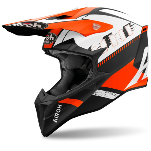 Airoh Мотошлем Wraaap Feel Orange Matt в Краснодаре