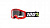 100% Очки детские Strata Mini Goggle Red/Clear Lens в Краснодаре
