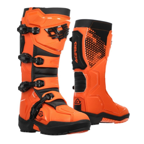 Acerbis Мотоботы кроссовые Artiglio Orange/Black в Краснодаре